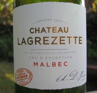 Chateau Lagrezette Malbec Chateau Lagrezette Malbec