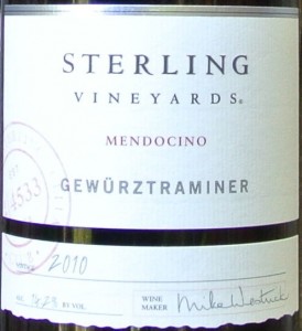 Sterling Gewurtztraminer Sterling Gewurtztraminer