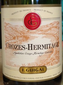 2007 E Guigal Crozes-Hermitage
