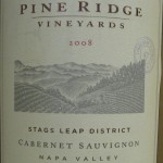 Pine Ridge Vineyards Stags Leap Cabernet