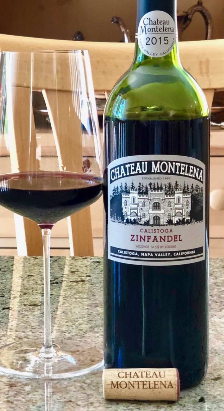 Chateau Montelena Calistoga Zinfandel Pull That Cork