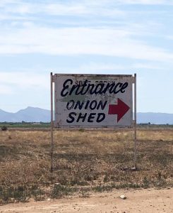 Onion sign