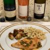 Three dry German wines paired with Chicken Piccata