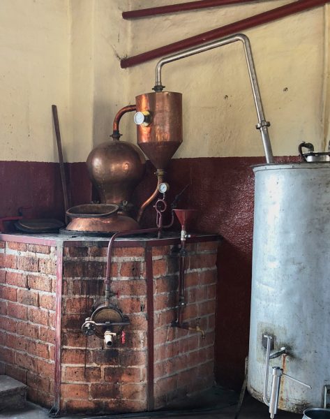 Distilling equipment