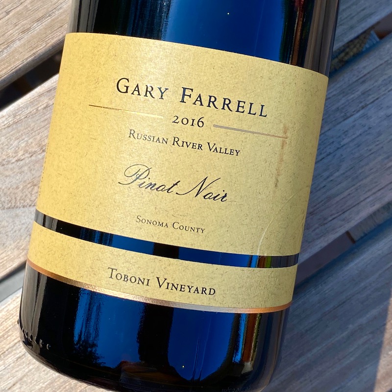 2016 Gary Farrell Toboni Vineyard Pinot Noir, Russian River Valley photo