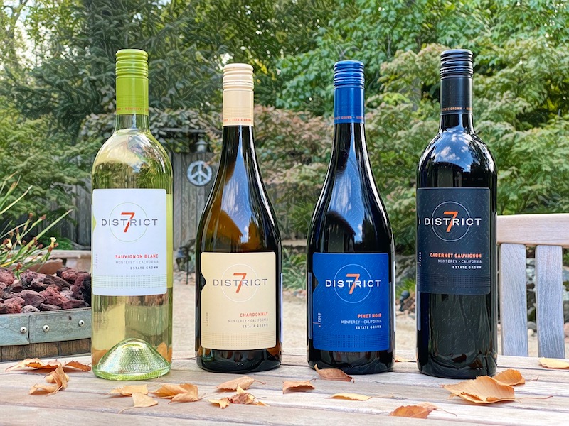 District 7 Certified Sustainable Wines from California’s Monterey AVA