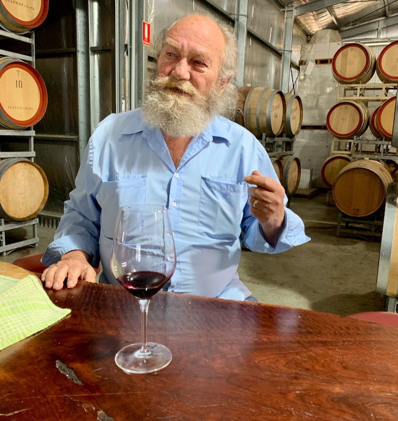 Steve Daniel, winemaker and proprietor Danshi Rise