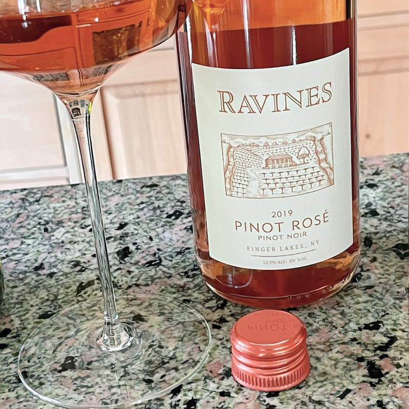 2019 Ravines Wine Cellars Pinot Rosé Finger Lakes, NY photo