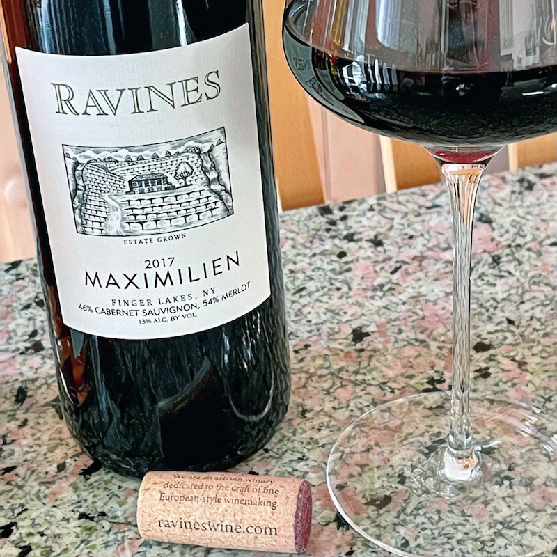 2017 Ravines Wine Cellars Maximilien Finger Lakes, NY photo