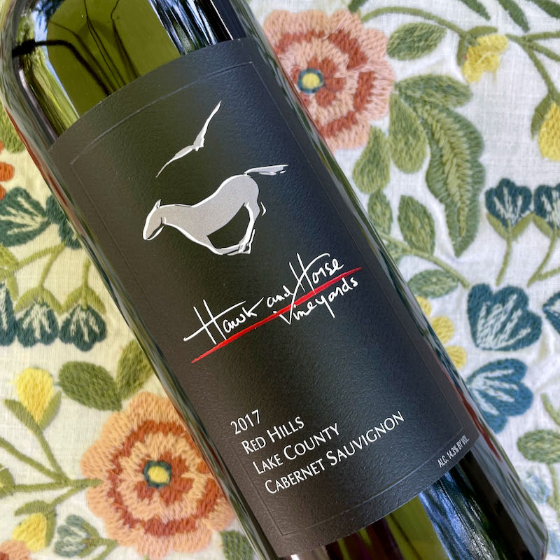 2017 Hawk and Horse Vineyards Cabernet Sauvignon, Red Hills Lake County photo