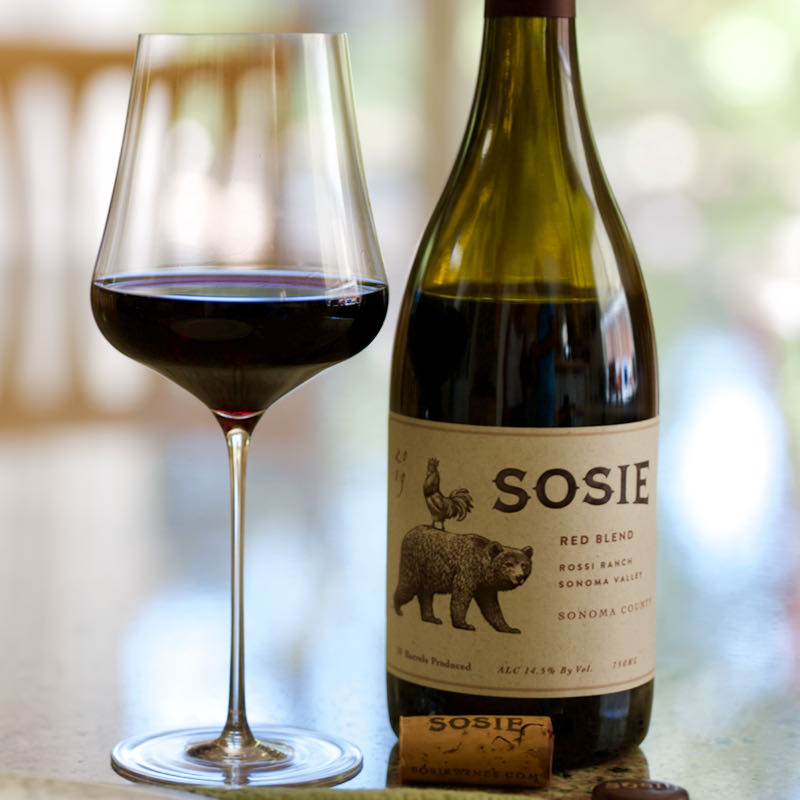 2019 Sosie Red Blend, Rossi Ranch, Sonoma Valley, Sonoma County photo