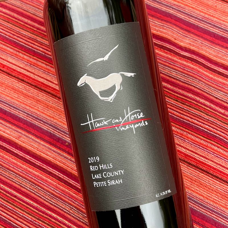 2019 Hawk and Horse Petite Sirah, Red Hills Lake County photo
