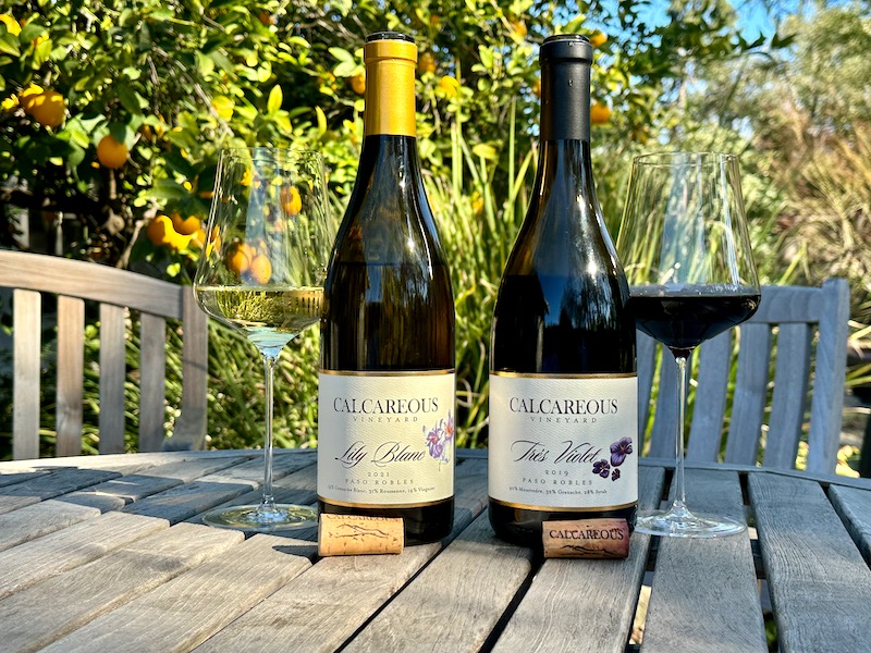 Calcareous Vineyard Two Pretty RhôneStyle Blends Crafted in Paso