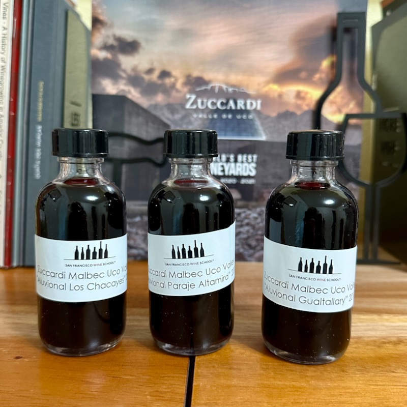 Zuccardi Valle de Uco Malbec: Alluvial Soils three bottles