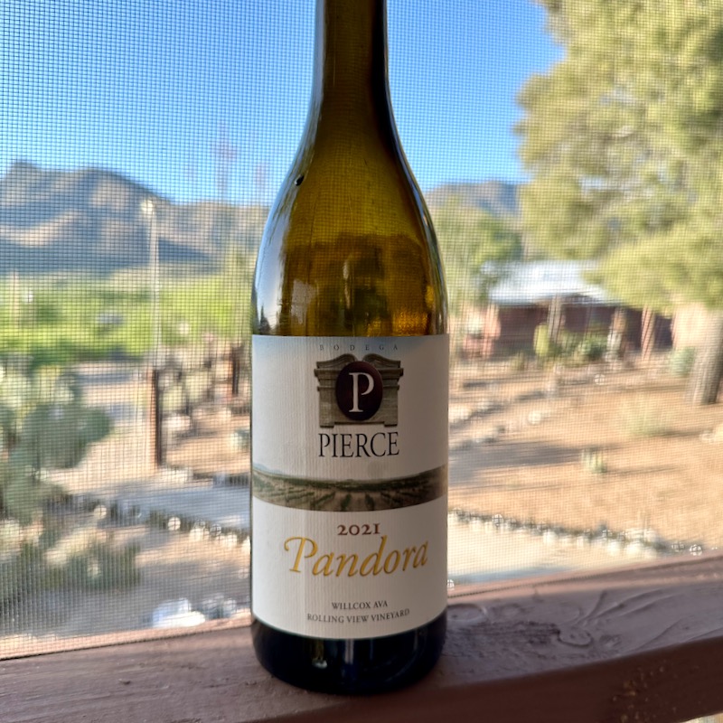 Photo of Bodega Pierce Pandora wine bottle